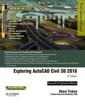 Exploring Autocad Civil 3d 2018 Buy Exploring Autocad Civil 3d
