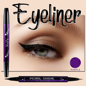 purple liquid eyeliner