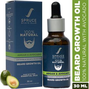 Spruce Shave Club Beard Growth Oil With Argan Avacado 100