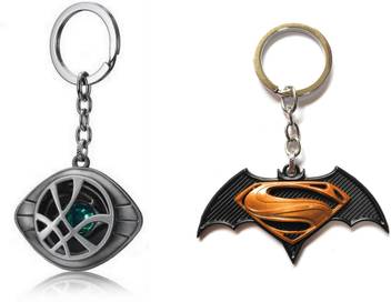 One Wish Avengers Doctor Strange Eye With Batman Vs Superman Logo Metal Key Chain Price In India Buy One Wish Avengers Doctor Strange Eye With Batman Vs Superman Logo Metal Key