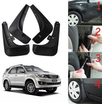 Oshotto Front Mud Guard Rear Mud Guard For Toyota Fortuner 2012