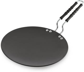 Buy Prestige Hard Anodised Plus Cookware Induction Base Roti Tawa 225mm Black Omega Select Plus Non Stick Flat Base Kadai With Lid 20cm 2 2 Litres Black Combo Online At Low Prices In