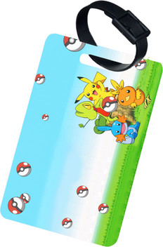 pokemon luggage tag