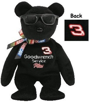 dale earnhardt beanie baby