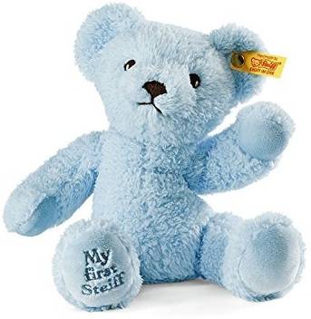 Steiff My First Teddy Bear Plush Light Blue 21 Cm My First Teddy Bear Plush Light Blue Buy Animals Toys In India Shop For Steiff Products In India Flipkart Com