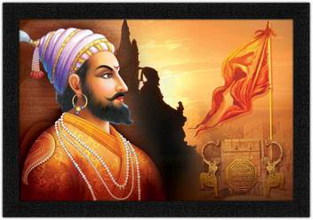 Art Amori The Great Warrior Shivaji Maharaj Painting With