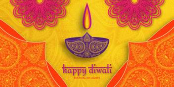 Happy Diwali With Yellow Diya M Festival Poster Diwali Poster Poster For Diwali Diya Poster Dia Poster Rangoli Poster Poster For Home Gym Office 12x18 Inch Sticker Paper Poster Paper Print Religious Posters In India Buy Art Film Design Movie