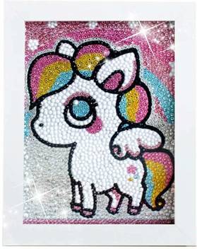 House of Queens Unicorn Pony Diamond Painting for Kids - Unicorn Pony  Diamond Painting for Kids . Buy Unicorn, Horse toys in India. shop for  House of Queens products in India. | Flipkart.com