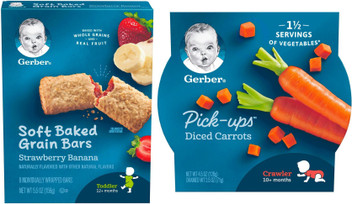 gerber strawberry banana cereal