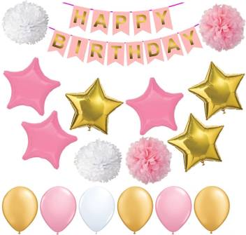 Theme My Party Birthday Decoration Items For Girls Birthday