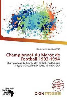 Championnat Du Maroc De Football 1993 1994 Buy Championnat Du