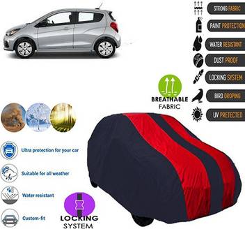 Creeper Car Cover For Chevrolet Spark With Mirror Pockets Price