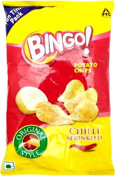 Bingo Chilli Sprinkled Chips Price In India Buy Bingo Chilli Sprinkled Chips Online At Flipkart Com They are a combination of crunchy potato chips along with yummy flavors.