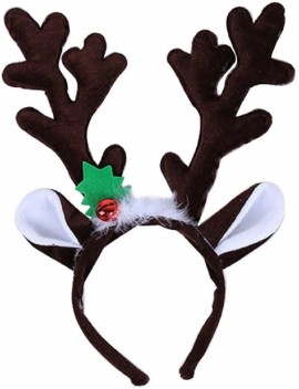 christmas reindeer horns