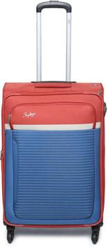 skybags blue trolley