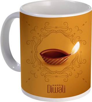 Color Yard Best Lovely Happy Diwali Diya On Ceramic Mug Price In India Buy Color Yard Best Lovely Happy Diwali Diya On Ceramic Mug Online At Flipkart Com