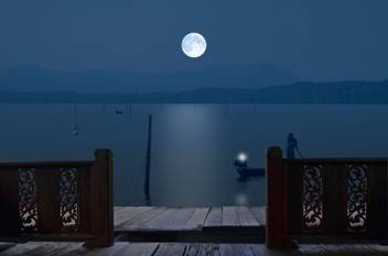 Full Moon Night Moon Quotes Wall Poster Romantic Poster Moon Poster Paper Print Nature Posters In India Buy Art Film Design Movie Music Nature And Educational Paintings Wallpapers At Flipkart Com