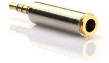 Vinayakart 68000905 Gold Color Audio Jack For 2 5mm Plug Male To 3 5mm Female 0 0254 M Stereo Audio Cable Vinayakart Flipkart Com