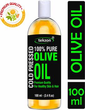 Tekzon Cold Pressed Olive Oil 100 Pure Natural Hair Oil