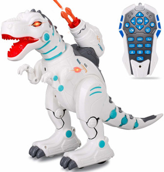 remote control dinosaur on wheels