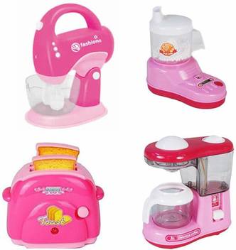 Mickleys Happy Family Household 4 In 1 Home Appliances Pretend