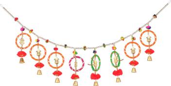 Urbanela Handicraft Traditional Pearl Beads Handmade Door Toran