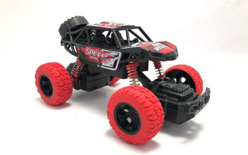 red monster truck toy