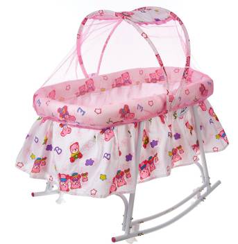 Nhr Baby Cradle Baby Jhula Baby Palna Crib Bassinet With