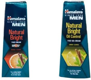 Himalaya Natural Bright Face Cream Oil Control Face Gel Cream 25g Pack Of 2 Price In India Buy Himalaya Natural Bright Face Cream Oil Control Face Gel Cream 25g