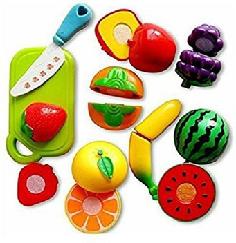 fruit cutting toy set