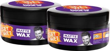 Set Wet Matte Hair Styling Wax For Men Hair Wax Price In India