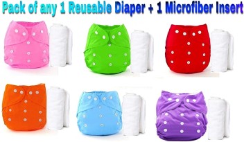 Baby Washable Cloth Diaper Nappies 