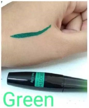 green liquid eyeliner