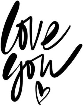 Black White Heart Love You Sticker Poster Quotes Love Educational Motivational Wall Sticker Poster Size12x18 Inch Paper Print Quotes Motivation Posters In India Buy Art Film Design Movie Music Nature And Educational Paintings Wallpapers At,Black And White Girl Best Friend Quotes