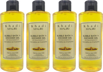 shower gel as bubble bath