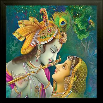 SAF Radha Krishna UV Ink 12 inch x 12 inch Painting Price in India - Buy  SAF Radha Krishna UV Ink 12 inch x 12 inch Painting online at Flipkart.com
