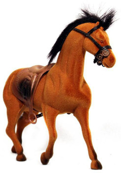 brown horse toy