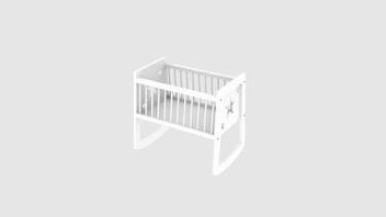 infant rocking bassinet cot bed