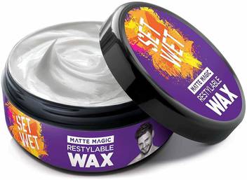 Set Wet Matte Wax Hair Gel Price In India Buy Set Wet Matte Wax