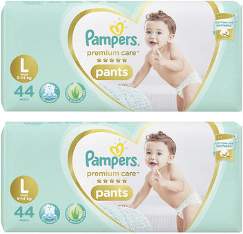 pampers premium care pants large 44