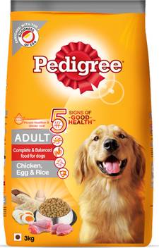 Pedigree High Protein Variant Rice Egg Chicken 3 Kg Dry Adult Dog Food Price In India Buy Pedigree High Protein Variant Rice Egg Chicken 3 Kg Dry Adult Dog Food Online