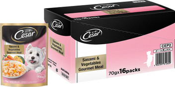 cesar gourmet wet dog food
