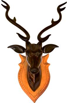 Bk Art Crafts Home Decor Item Deer Head 50 Cm High With Horns Wooden Decorative Showpiece 50 Cm Price In India Buy Bk Art Crafts Home Decor Item