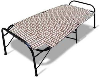 Ssi Sharma Steel Industries Iron With Nylon Niwar Beds For Students Home Kids Living Room Metal Single Bed Price In India Buy Ssi Sharma Steel Industries Iron With Nylon Niwar Beds