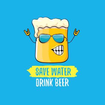 Wallpaper Save Water Drink Beer