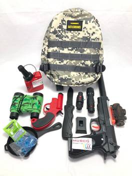 Mubco Pubg Players Unknown Battleground Level 3 Backpack Set Pistol Flare Gun Armor Sets Pubg Players Unknown Battleground Level 3 Backpack Set Pistol Flare Gun Shop For Mubco Products In India Flipkart Com