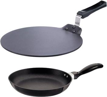 Hawkins Futura Non Stick Dosa Tawa 30cm And Fry Pan 26cm