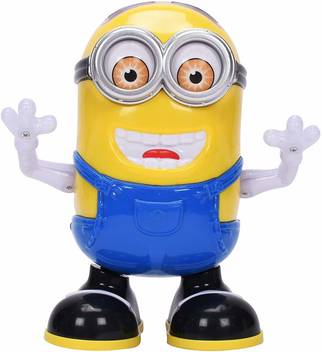 A To Z Traders Dancing Minion With Music Flashing Lights Battery