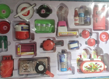 plastic kitchen set