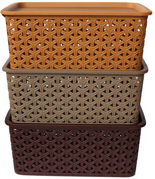 Batwada Export Multicolor High Quality Food Storage Basket Storage